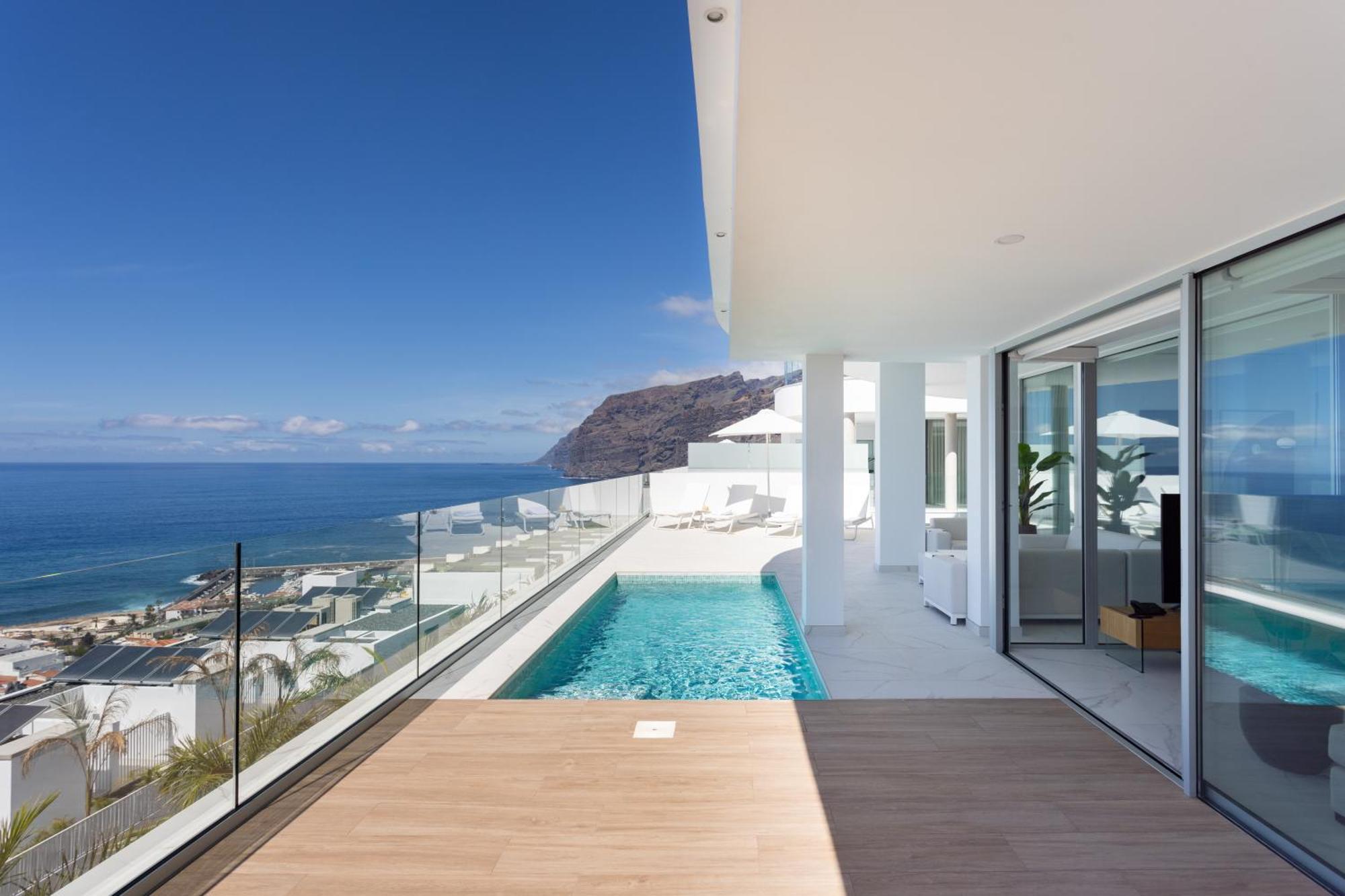 Crystal I Luxury Apartments By Enjoyahome Acantilado de los Gigantes Buitenkant foto