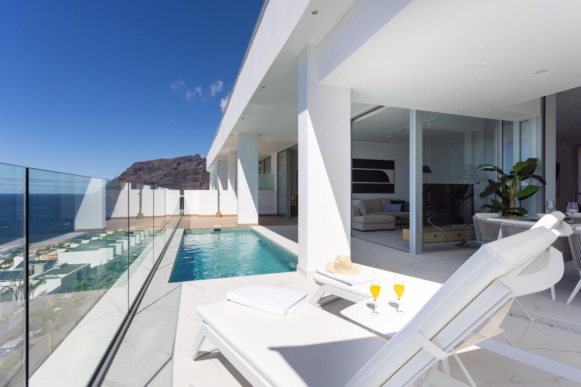 Crystal I Luxury Apartments By Enjoyahome Acantilado de los Gigantes Buitenkant foto