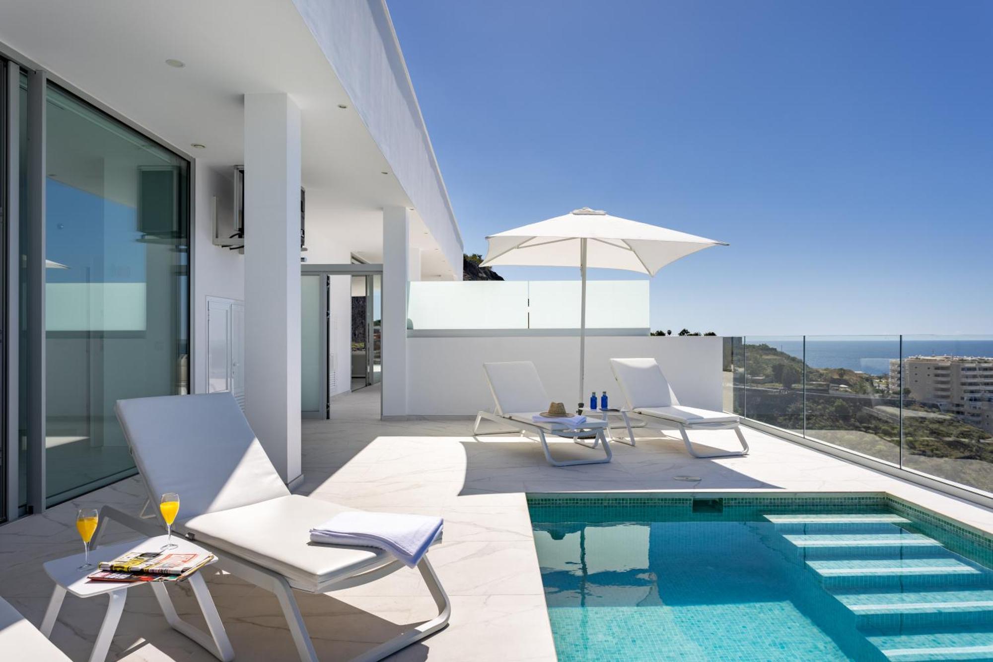 Crystal I Luxury Apartments By Enjoyahome Acantilado de los Gigantes Buitenkant foto