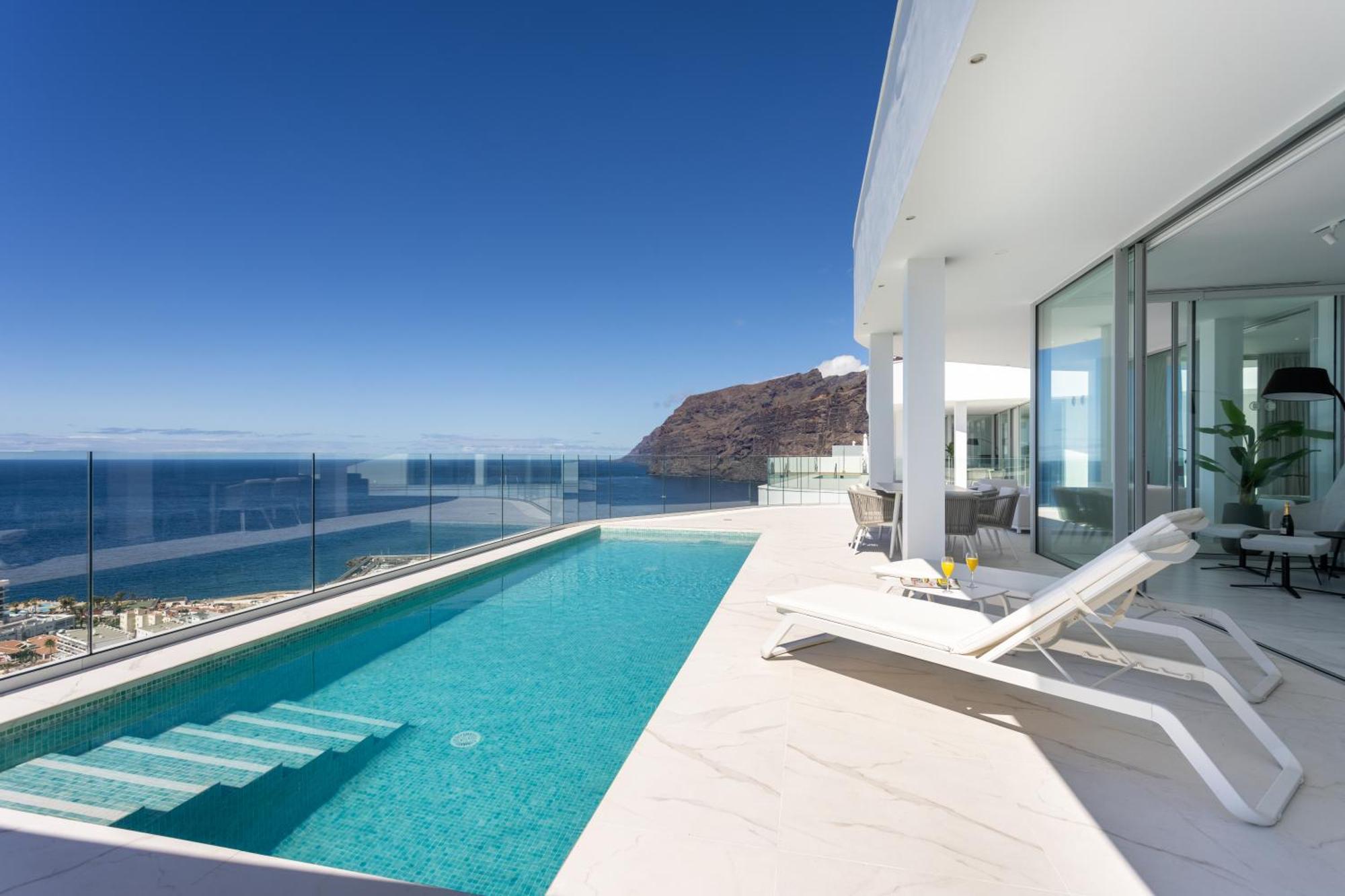 Crystal I Luxury Apartments By Enjoyahome Acantilado de los Gigantes Buitenkant foto