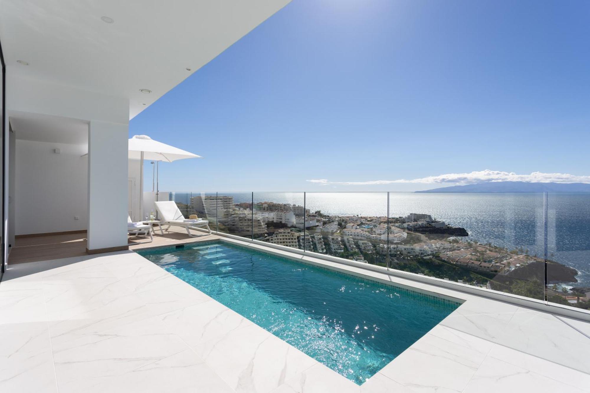 Crystal I Luxury Apartments By Enjoyahome Acantilado de los Gigantes Buitenkant foto