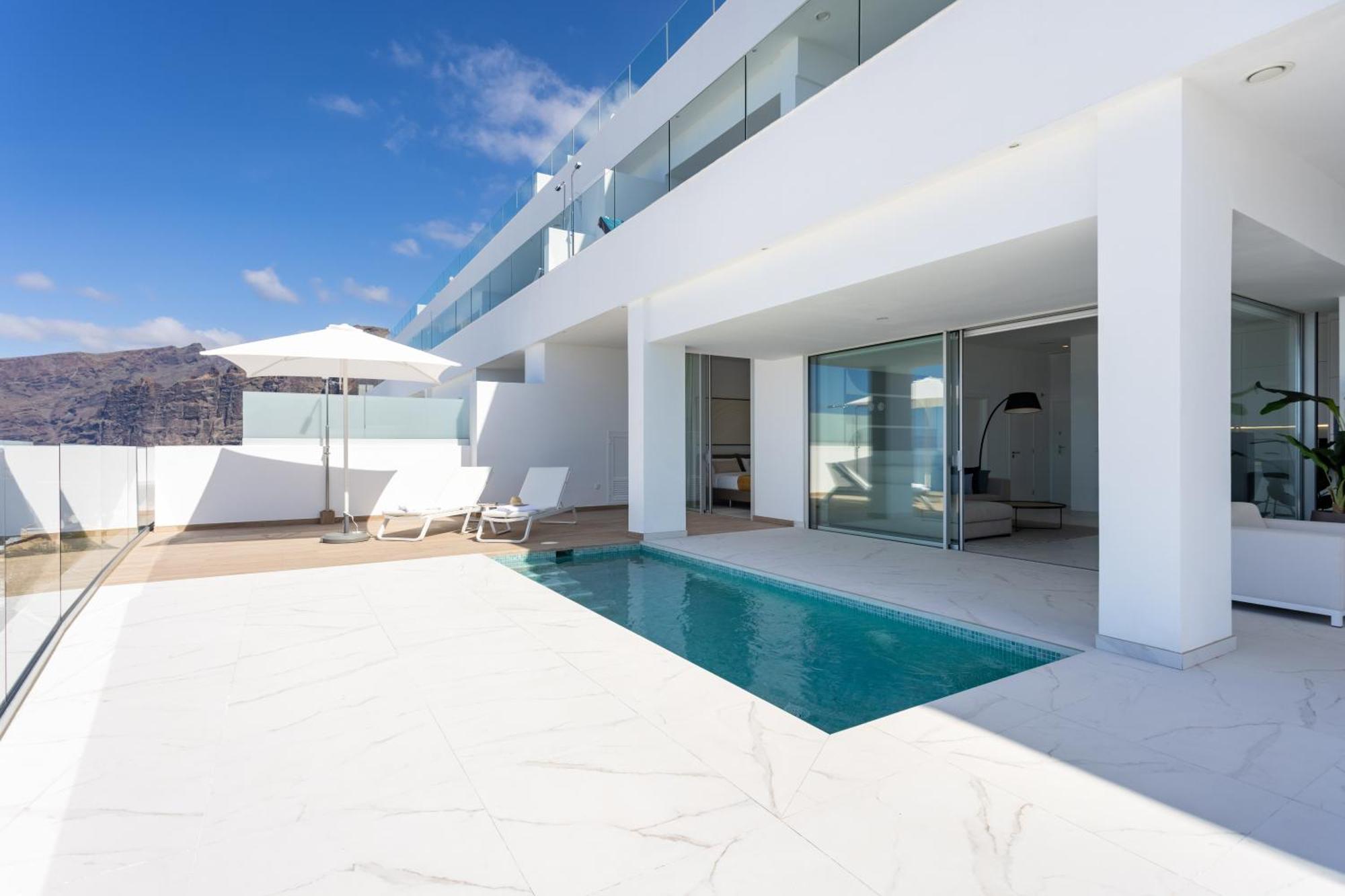 Crystal I Luxury Apartments By Enjoyahome Acantilado de los Gigantes Buitenkant foto