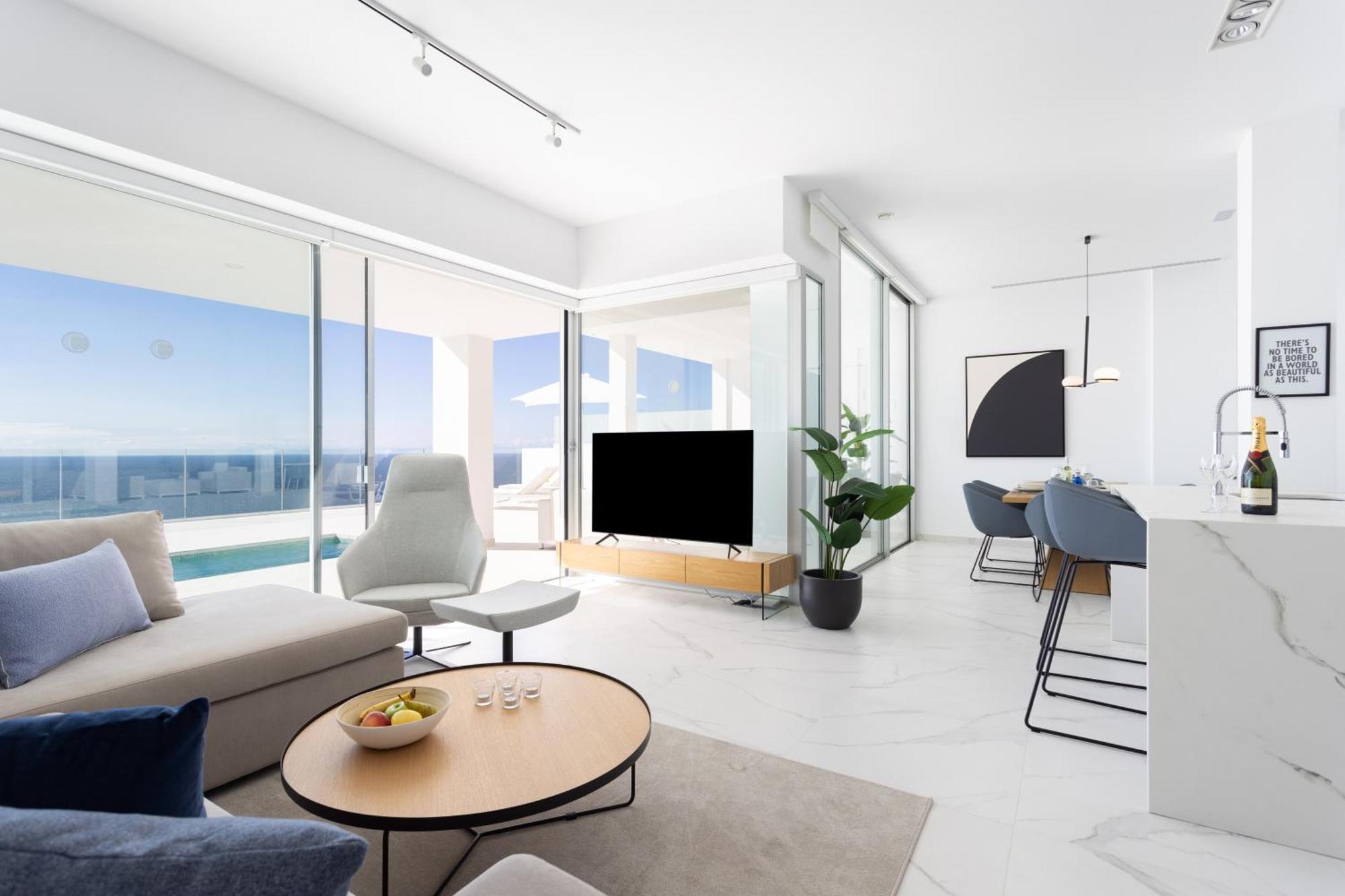 Crystal I Luxury Apartments By Enjoyahome Acantilado de los Gigantes Buitenkant foto
